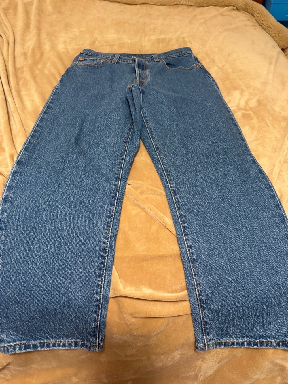 Levi’s 501 Classic Blue Denim Jeans for Women Size 29 x 26